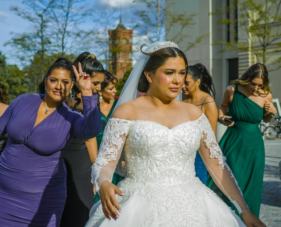 Hochzeit vor dem Humboldt Forum