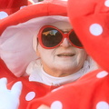 Karneval in rot und weiß