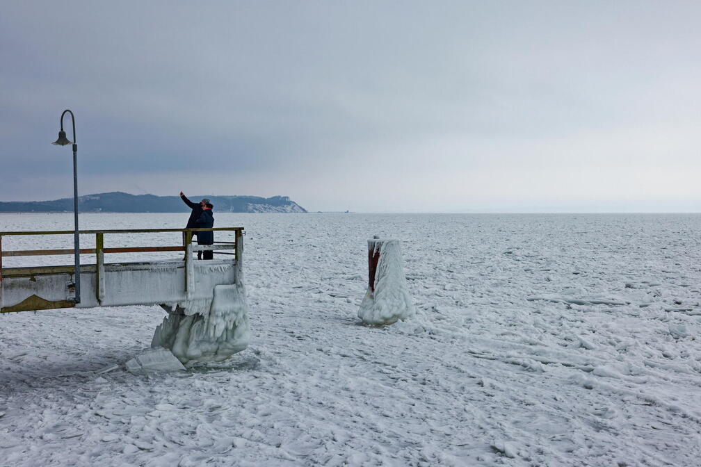 Winter an der Ostsee