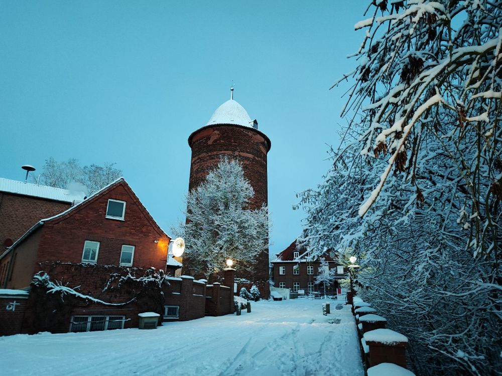 rhen Dannenberg bei Nacht